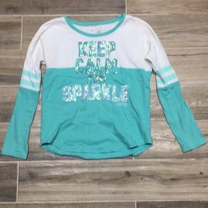 Justice Green long sleeve